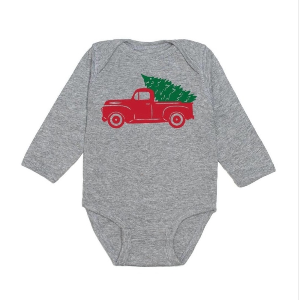 NWT Sweet Wink Vintage Truck with Tree Bodysuit